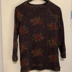 Obey Floral Sweater
